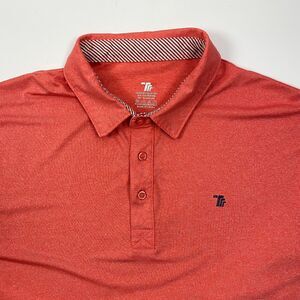 Donhobo Polo Shirt Size‎ XL Men’s Orange Coral